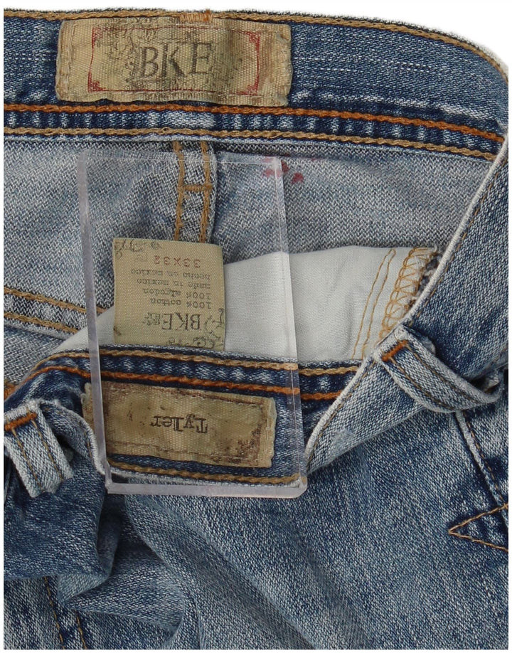 Jeans BKE da uomo Tyler Bootcut W33 L32 cotone blu