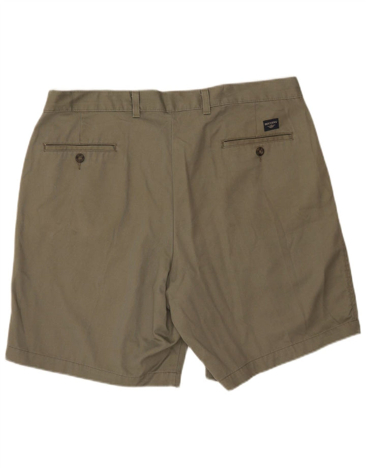 Dockers Pantaloncini chino da uomo Stain Defender W38 XL Cachi