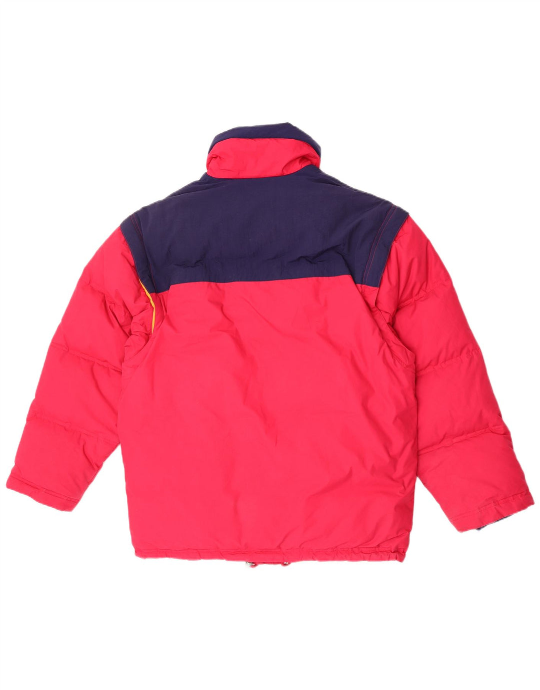 Giacca imbottita Diadora da uomo vestibilità ampia UK 36 Small Rosso Colourblock Poliestere