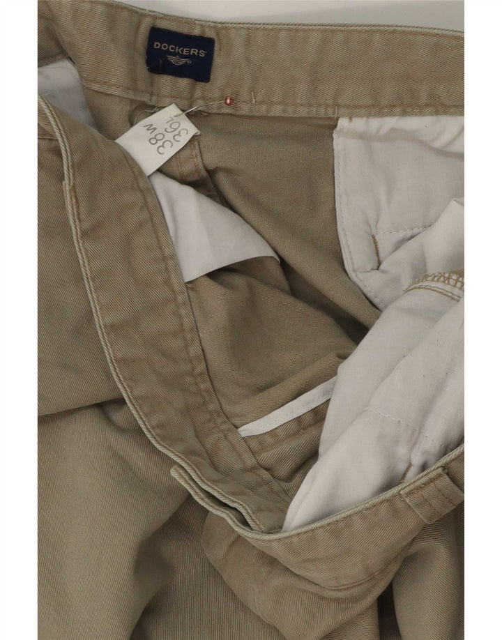 Pantaloni Chino Da Uomo Dockers W38 L36 Cachi