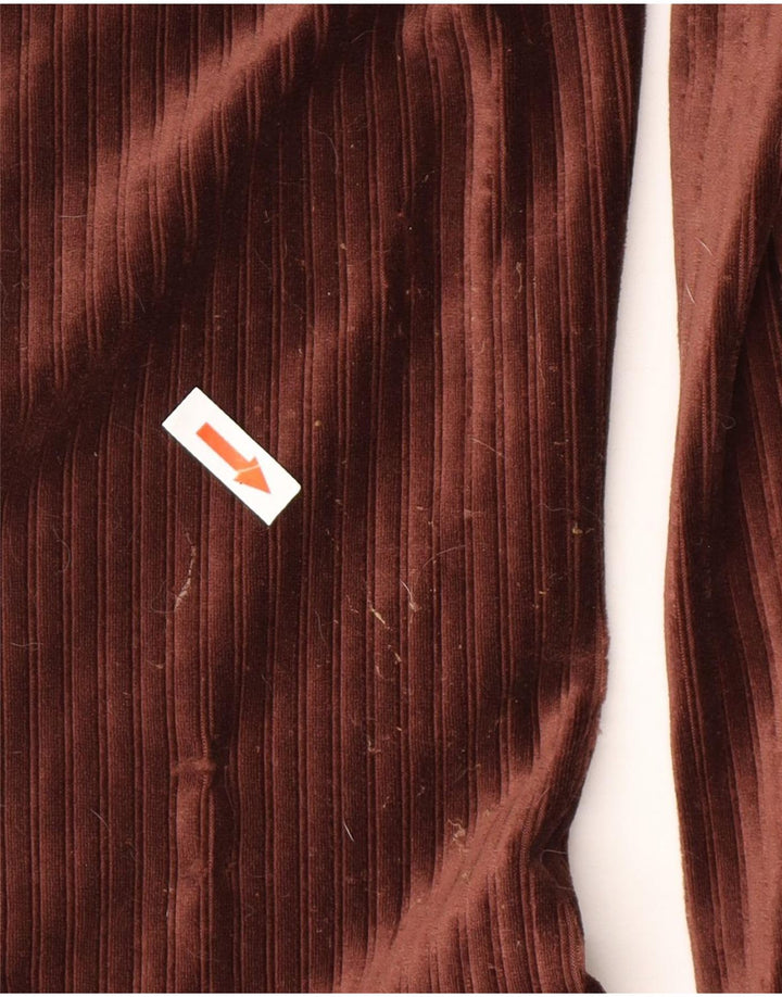Leggings svasati da donna Urban Outfitters UK 14 Poliestere marrone medio