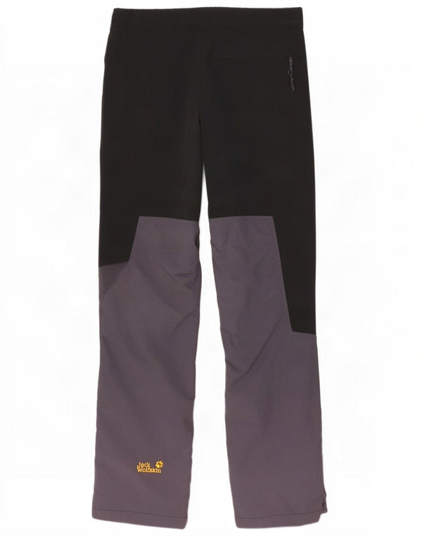 Jack Wolfskin Mens Hiking Cargo Trousers Small W30 L29 Grey Colourblock