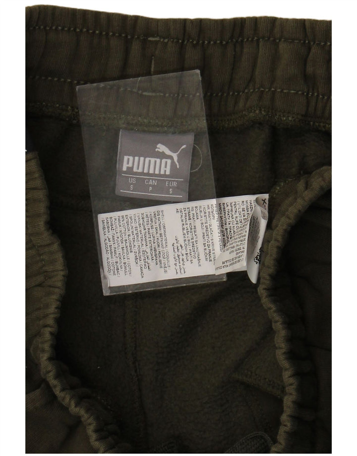 Pantaloni da tuta da uomo PUMA Joggers piccoli in cotone kaki