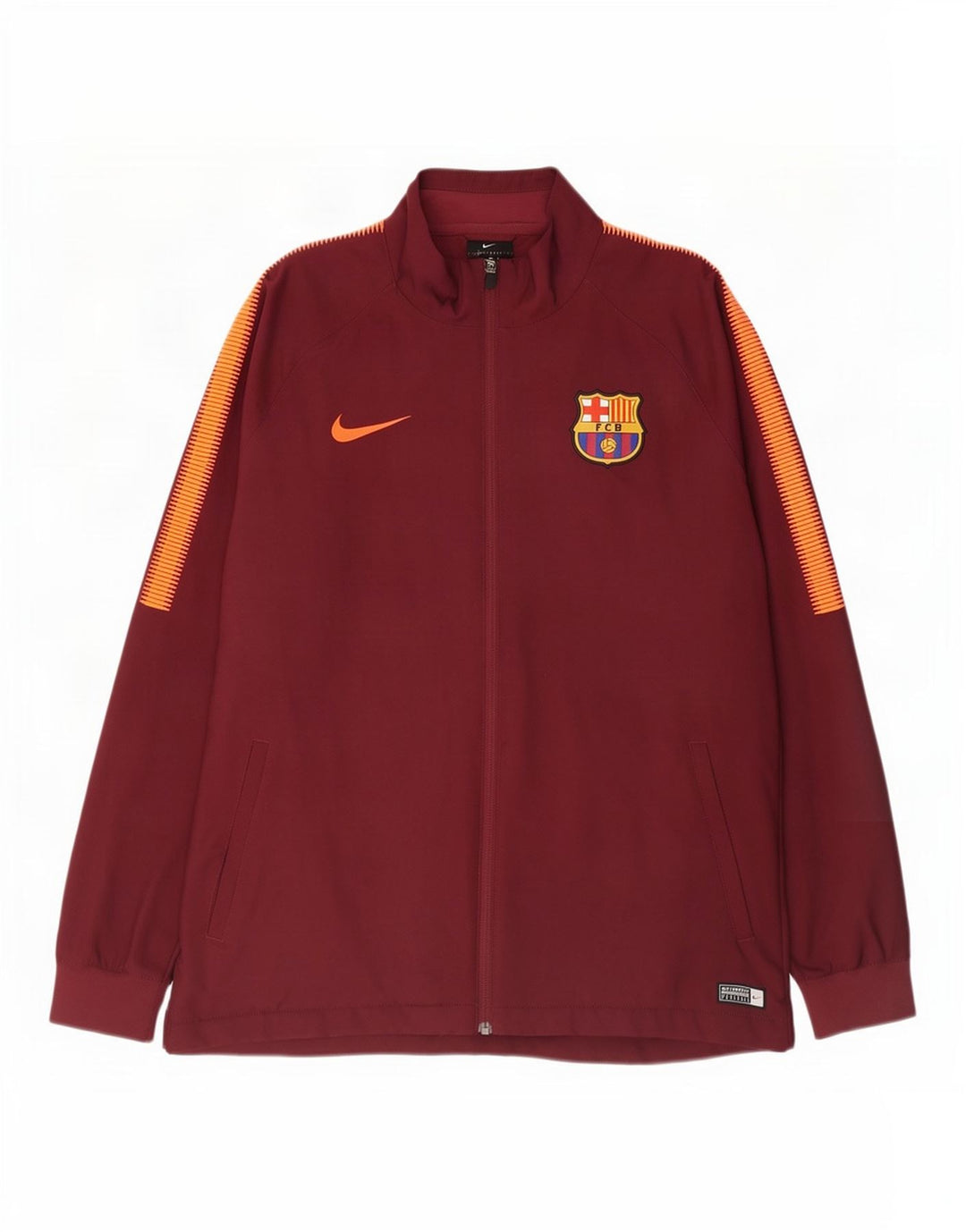Giacca da tuta da uomo Nike Barcelona XL Poliestere color block bordeaux