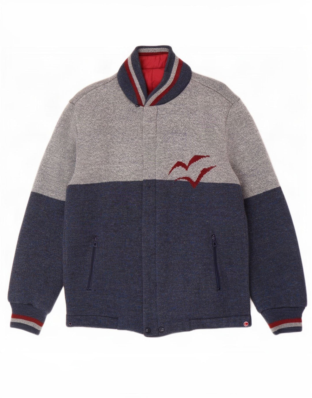 Giacca reversibile grafica da uomo Colmar IT 52 XL Blu navy Colourblock
