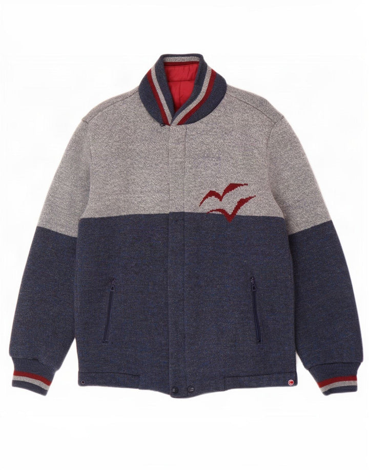 Giacca reversibile grafica da uomo Colmar IT 52 XL Blu navy Colourblock