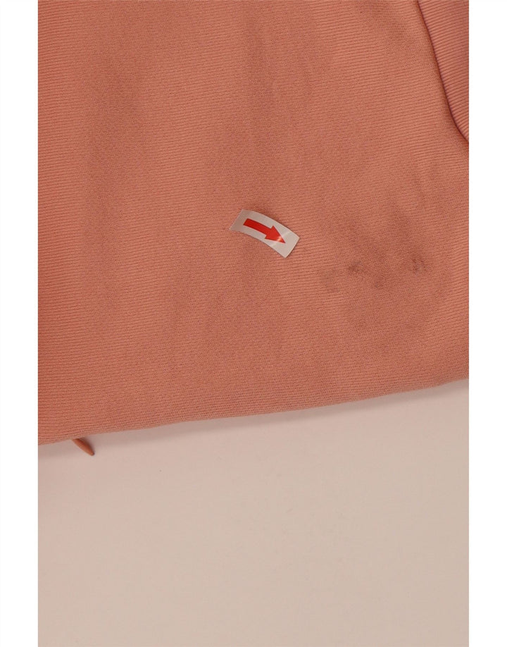 Felpa con cappuccio grafica da uomo Adidas piccola in cotone rosa