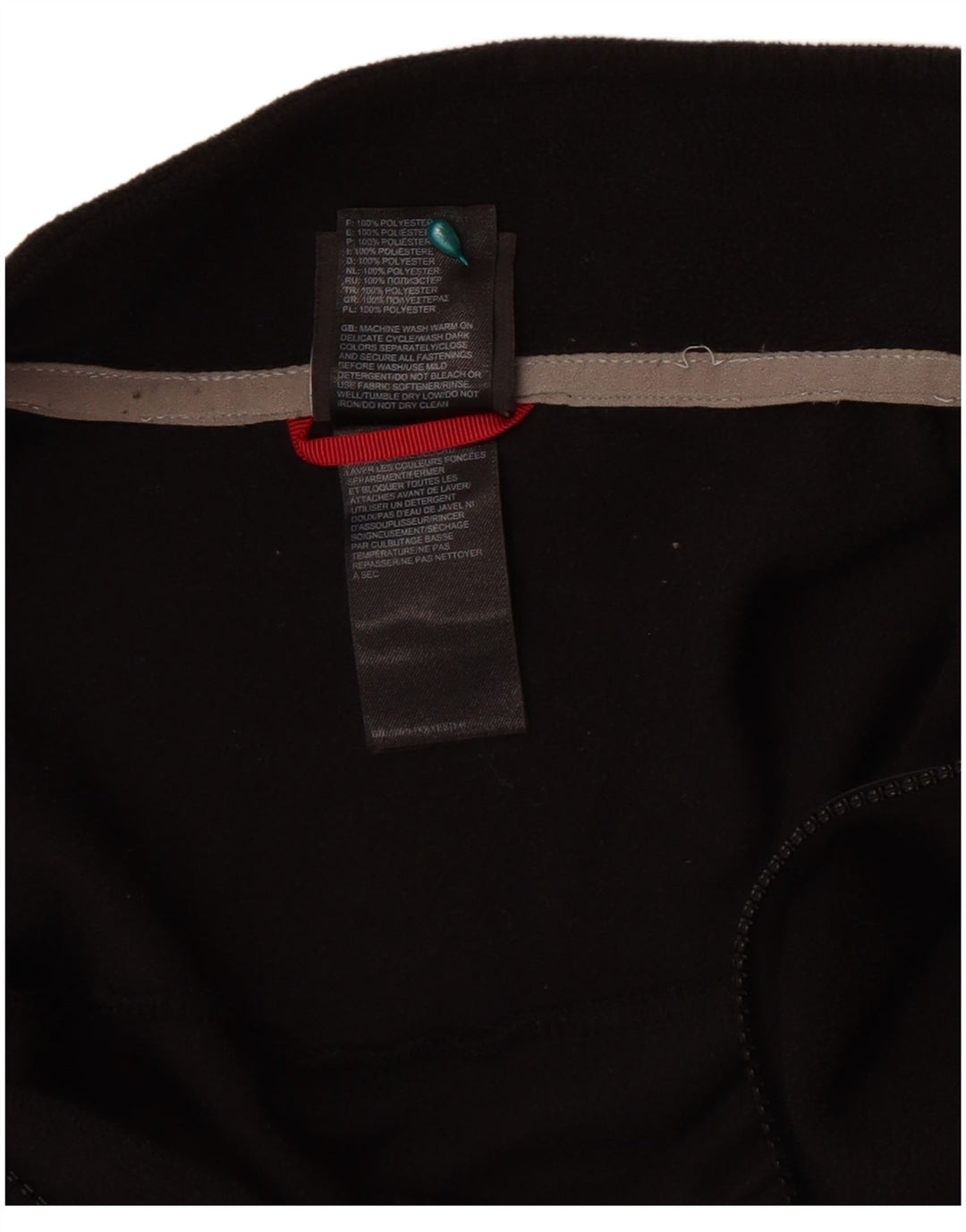 Giacca in pile da uomo The North Face Liner UK 40 Large Poliestere nero