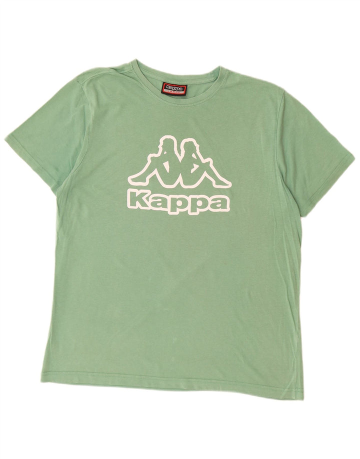 T-shirt grafica da uomo KAPPA grande verde