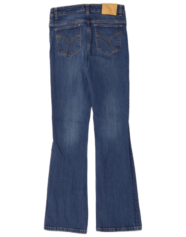 Jeans bootcut da donna di Dack IT 44 medio W28 L30 cotone blu