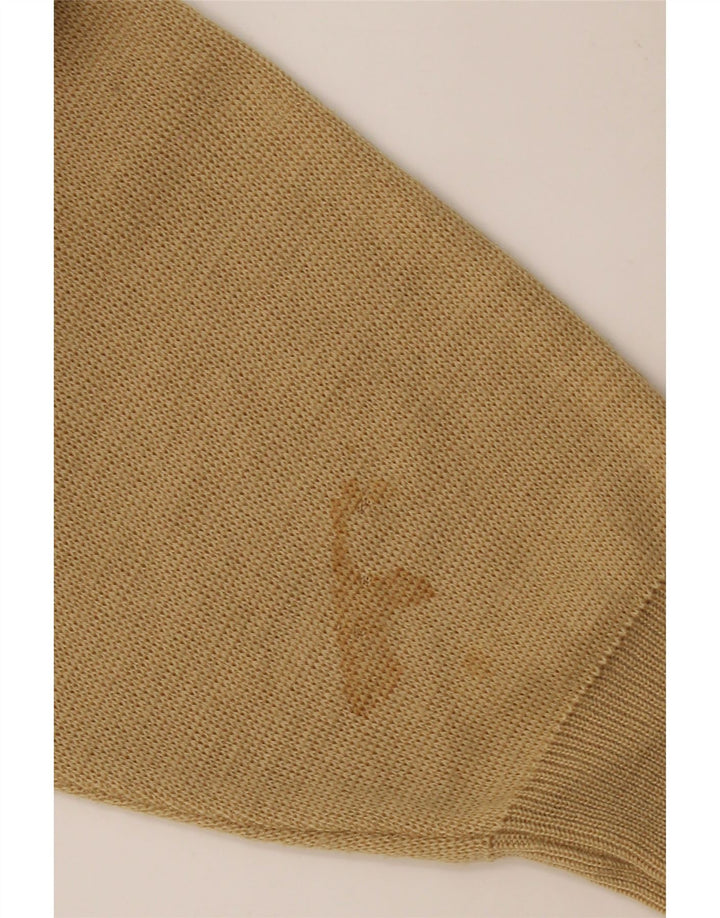 Maglione maglione girocollo da uomo GABICCI XL Beige Argyle/Diamond Wool