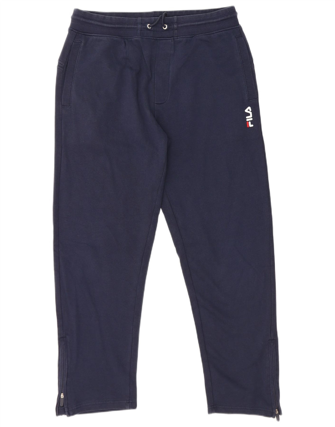 Pantaloni da tuta da uomo Fila Large in cotone blu navy