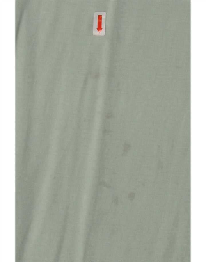JACK & JONES T-shirt grafica da uomo grande in cotone verde