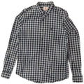 Camicia Timberland da uomo slim fit in cotone a quadretti blu navy medio
