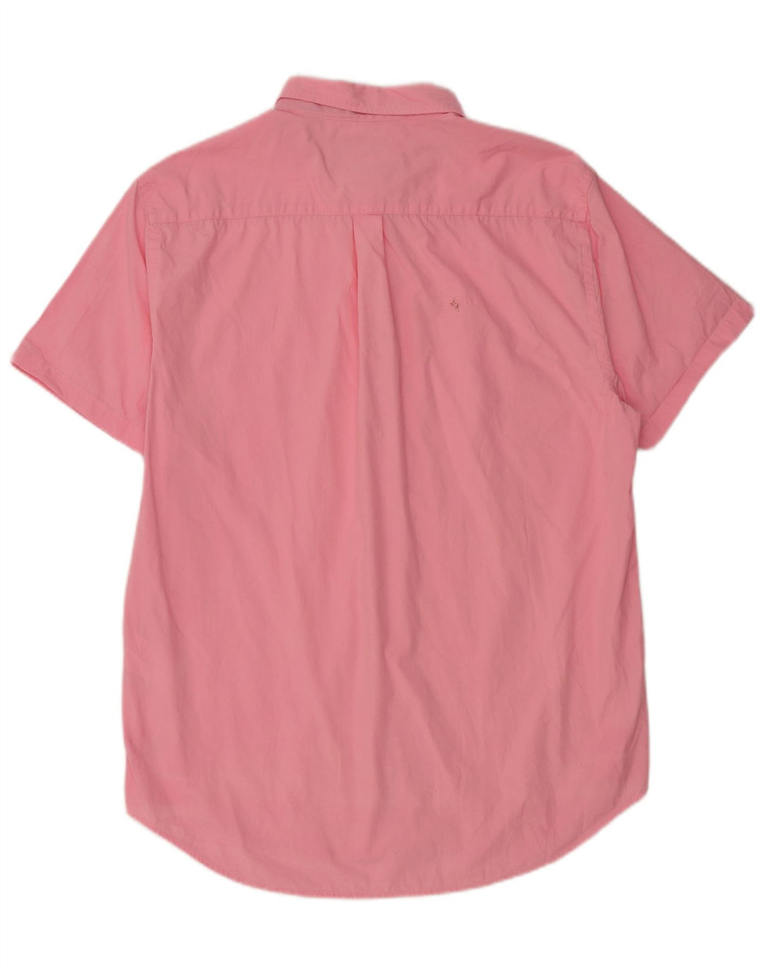 Camicia da uomo a maniche corte Regular Fit Superdry XL in cotone rosa