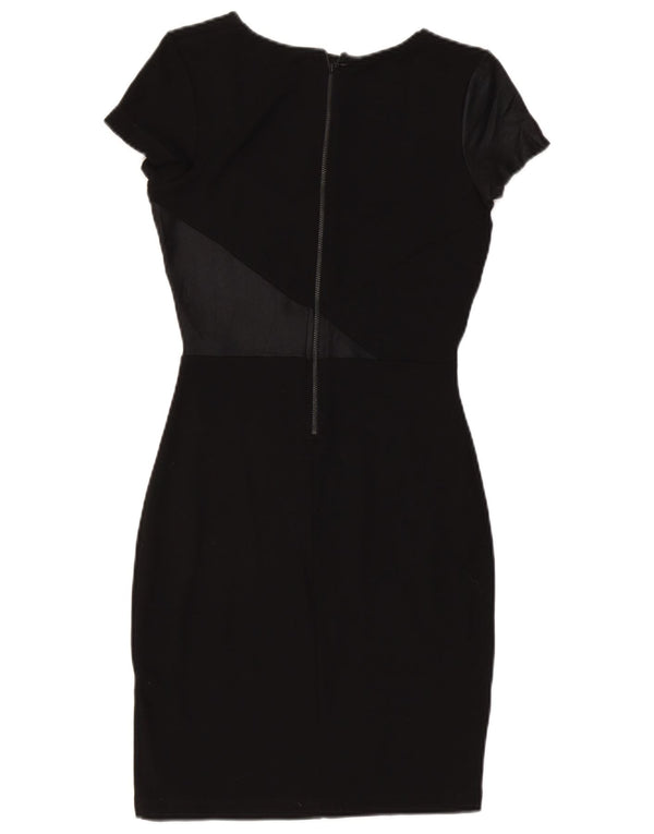 Abito aderente da donna French Connection UK 10 Piccolo in viscosa nera