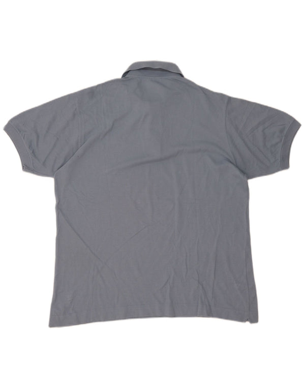 Polo da uomo Lacoste taglia 5 grande in cotone blu