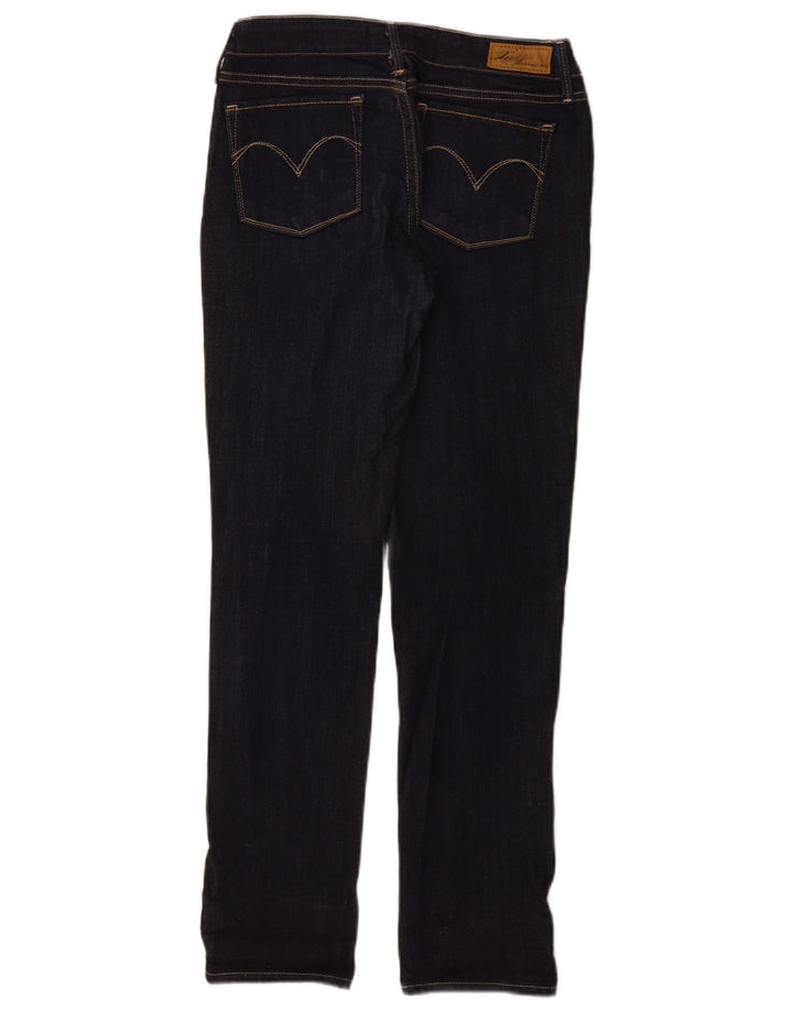 Jeans Levi's da donna slim leggermente curvo W27 L31 cotone blu navy