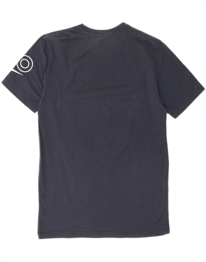 NIKE Mens Graphic T-Shirt Top Medium Navy Blue Vintage Nike and Second-Hand Nike from Messina Hembry 