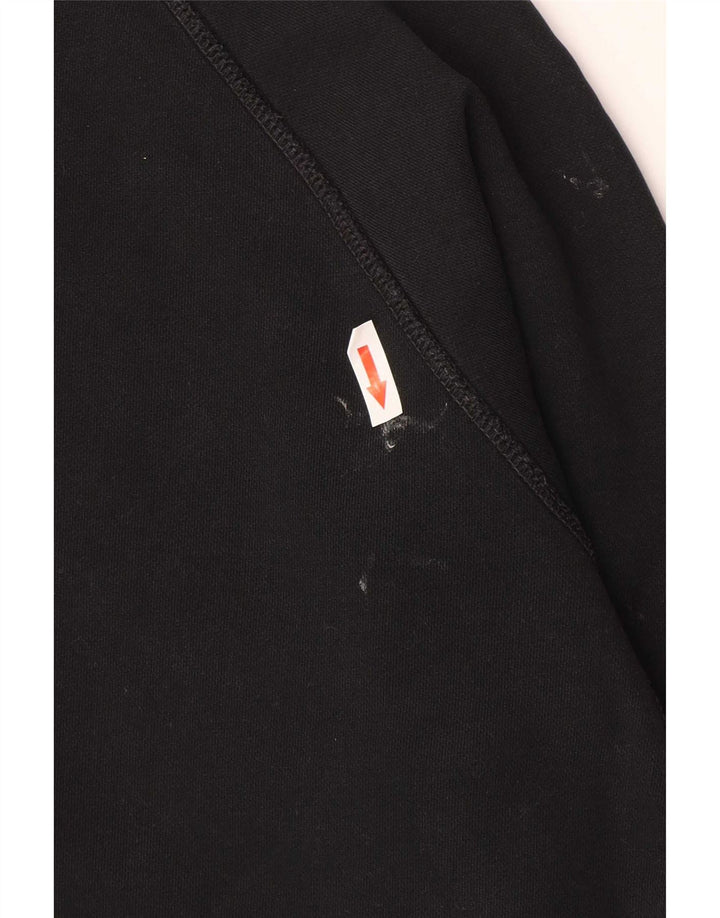 Felpa grafica da uomo Diesel Maglione cotone nero medio