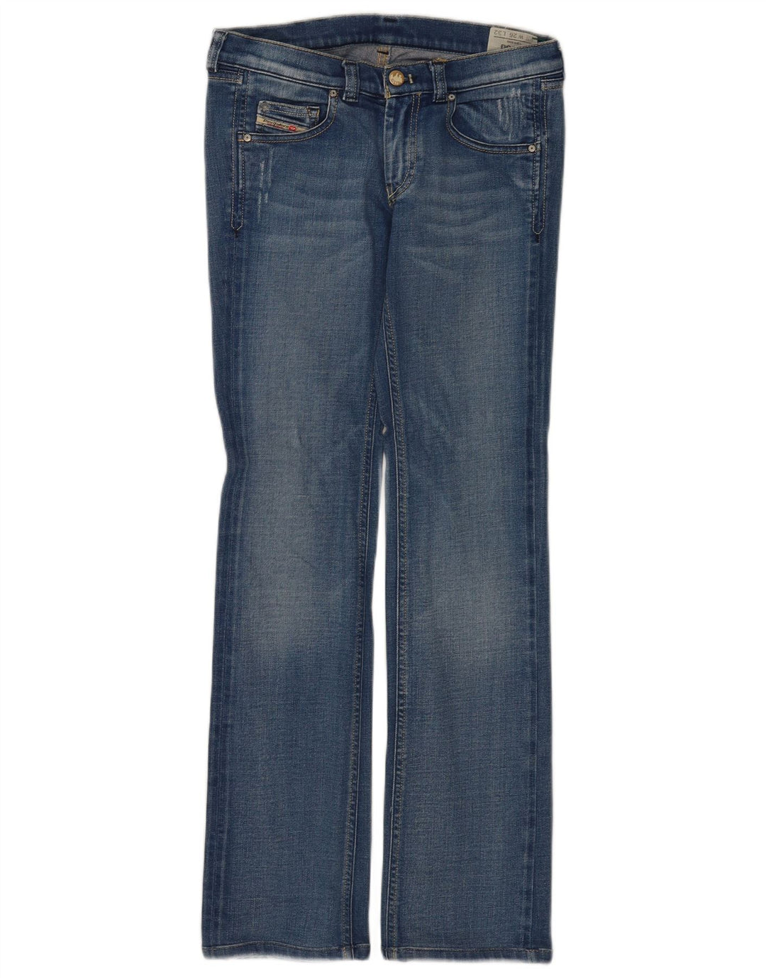 Jeans dritti Doozy da donna Diesel W26 L32 cotone blu