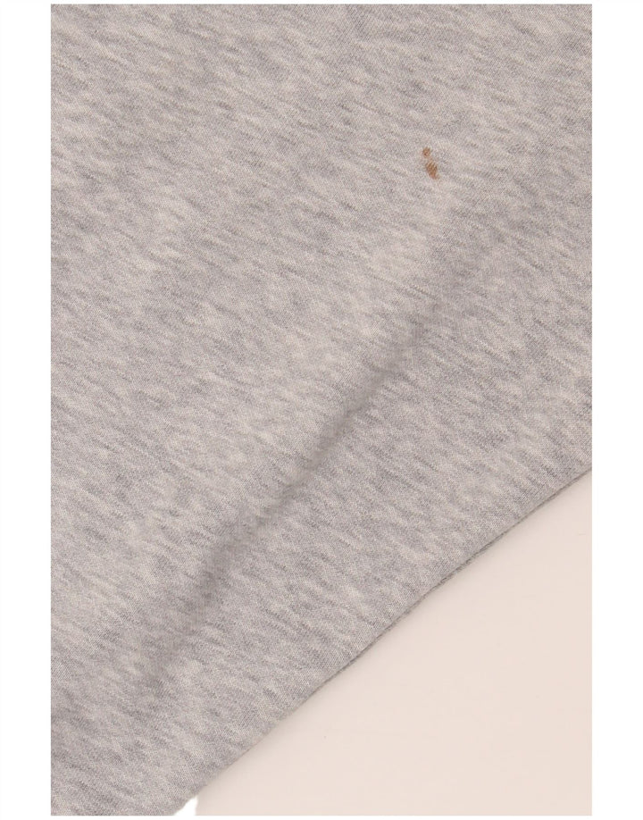 Felpa da uomo Puma Maglione grande in cotone chiazzato grigio