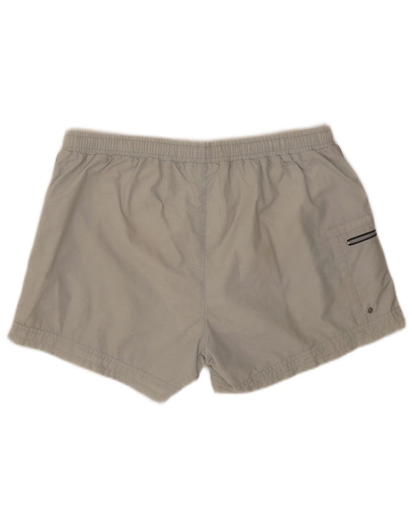 Pantaloncini da bagno da uomo Lotto UK 42/44 XL Nylon grigio