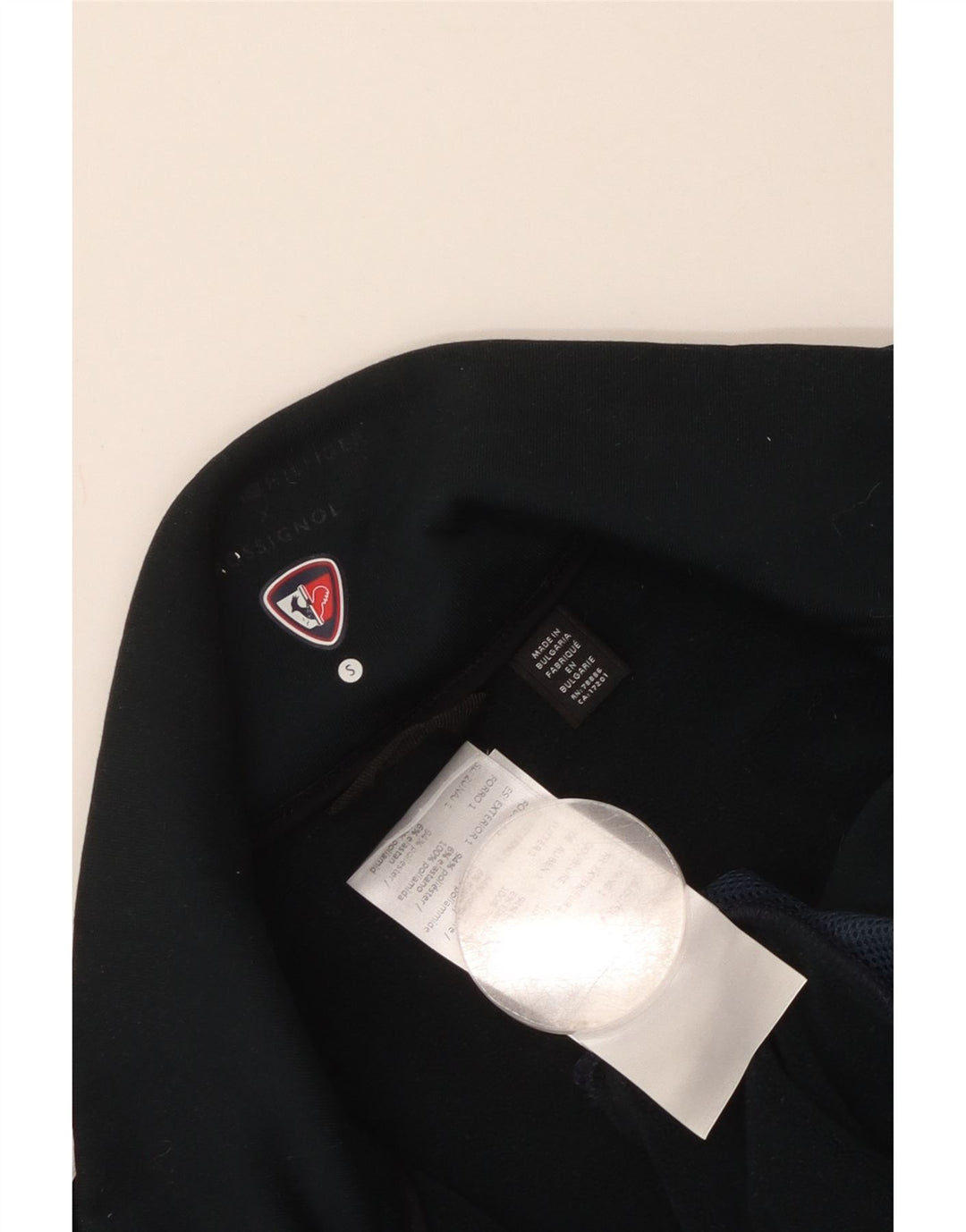 Giacca da tuta da donna Tommy Hilfiger UK 10 Small Poliestere blu navy