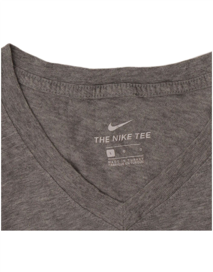 T-shirt Nike da uomo grande grigia