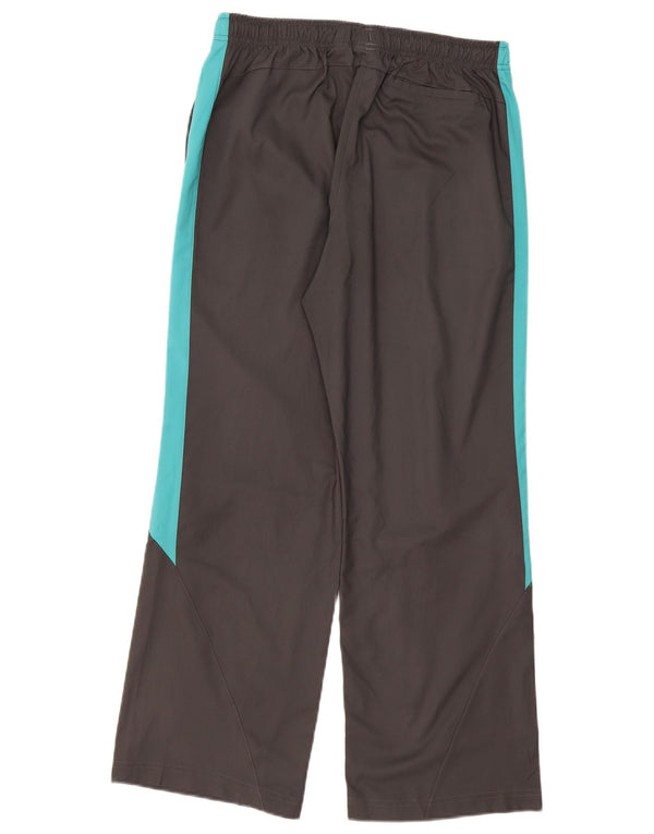 Pantaloni da tuta da donna Reebok UK 12 Poliestere color block grigio medio