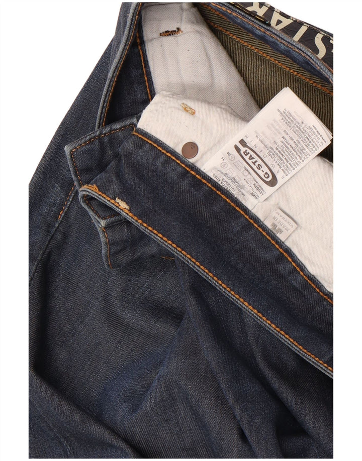 Jeans dritti da uomo G-Star W31 L34 cotone blu navy