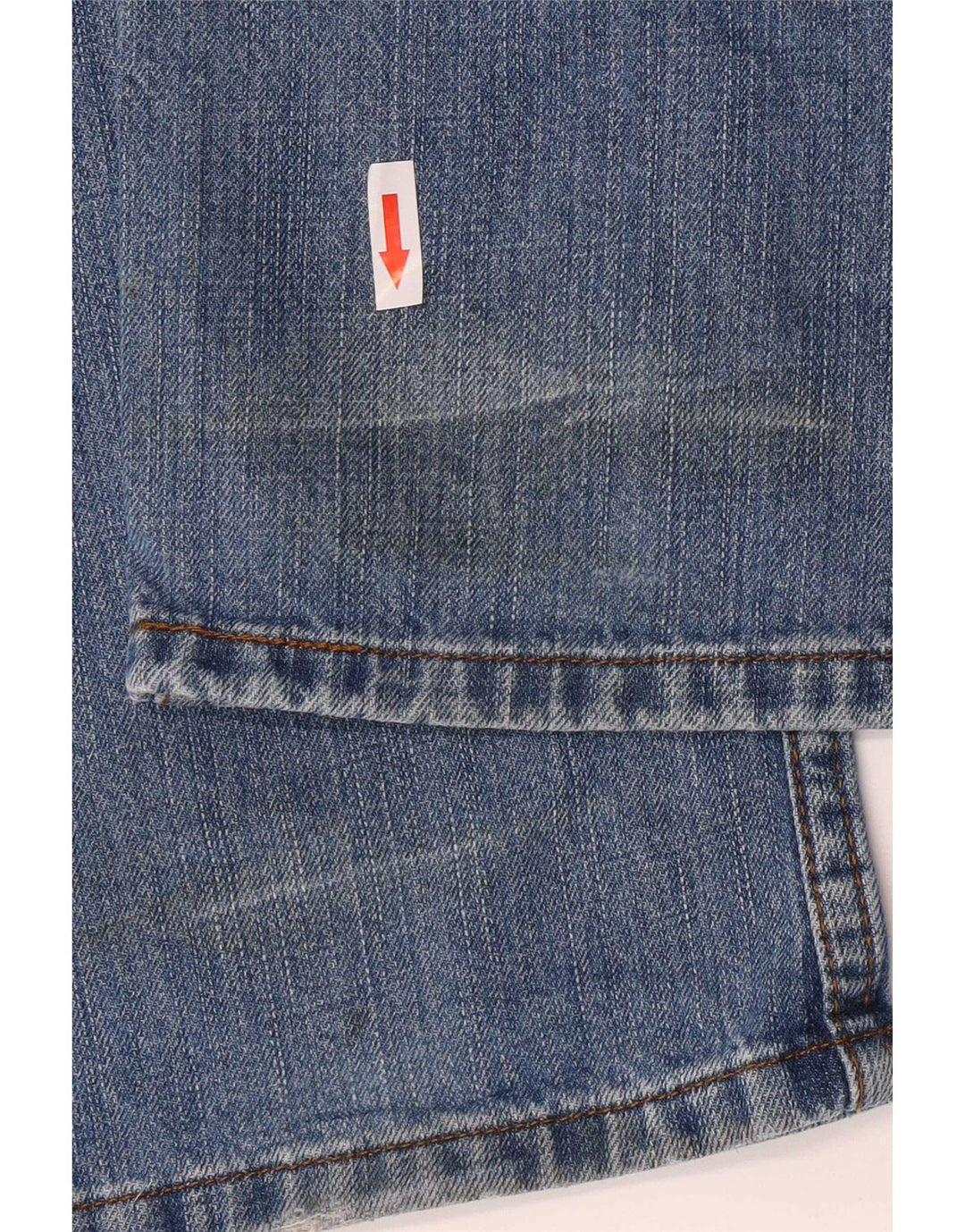 Levi's Mens 751 Straight Jeans W34 L34 Blue Cotton