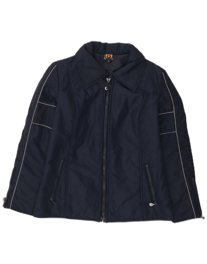 Giacca imbottita da donna MC Ross UK 8 Small Blu Navy in poliammide