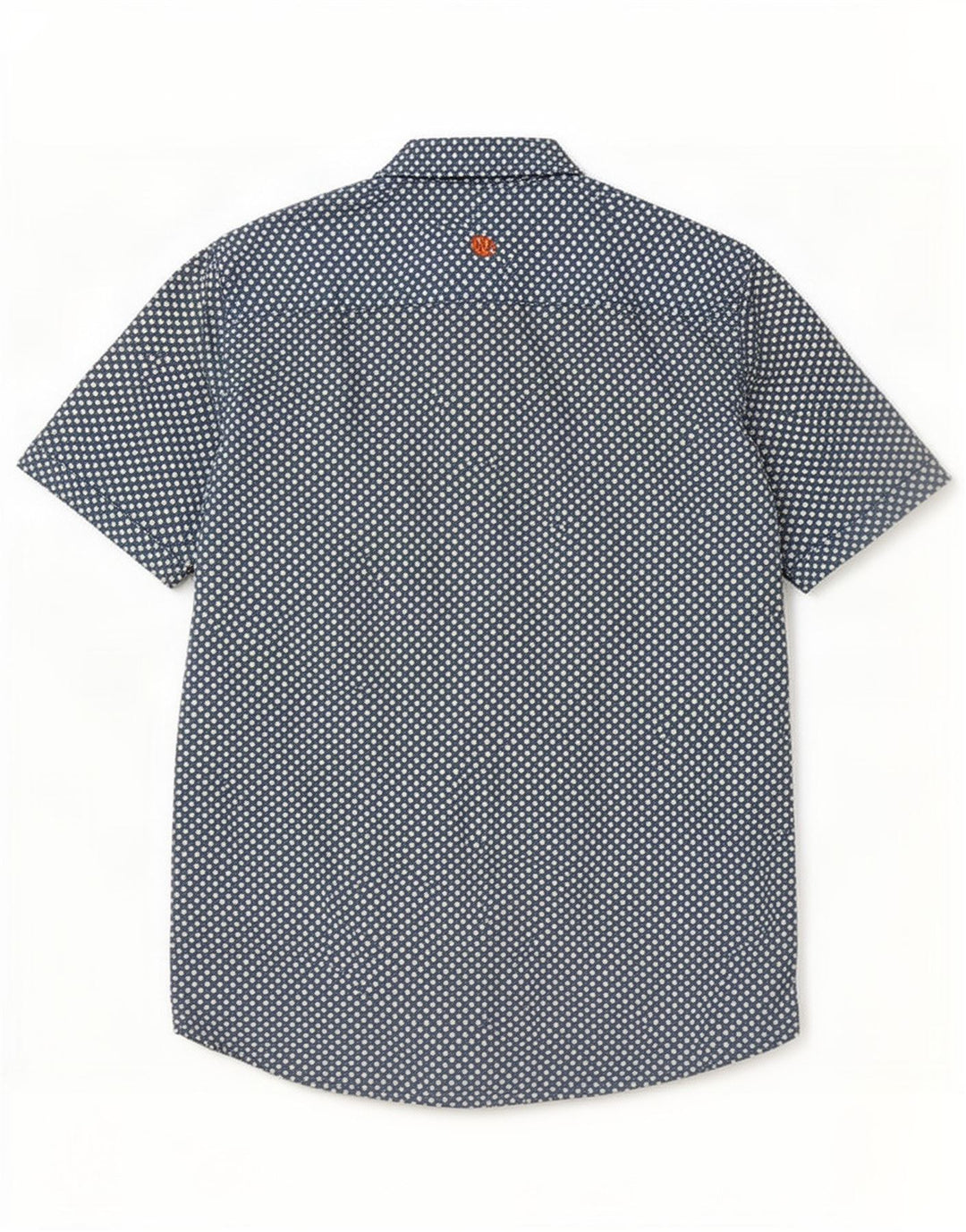 Camicia a maniche corte da uomo Fat Face in cotone a pois verde medio