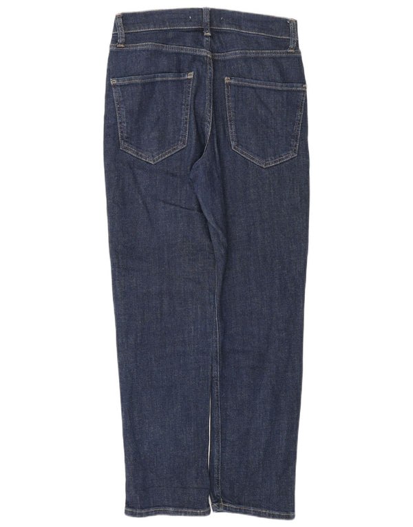 Jeans dritti da donna Zara EU 36 XS W26 L28 cotone blu
