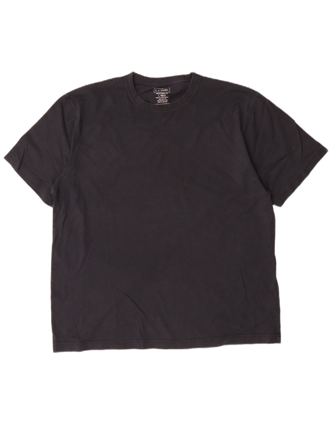 T-shirt da uomo dal taglio tradizionale L.L.Bean, grande, in cotone nero
