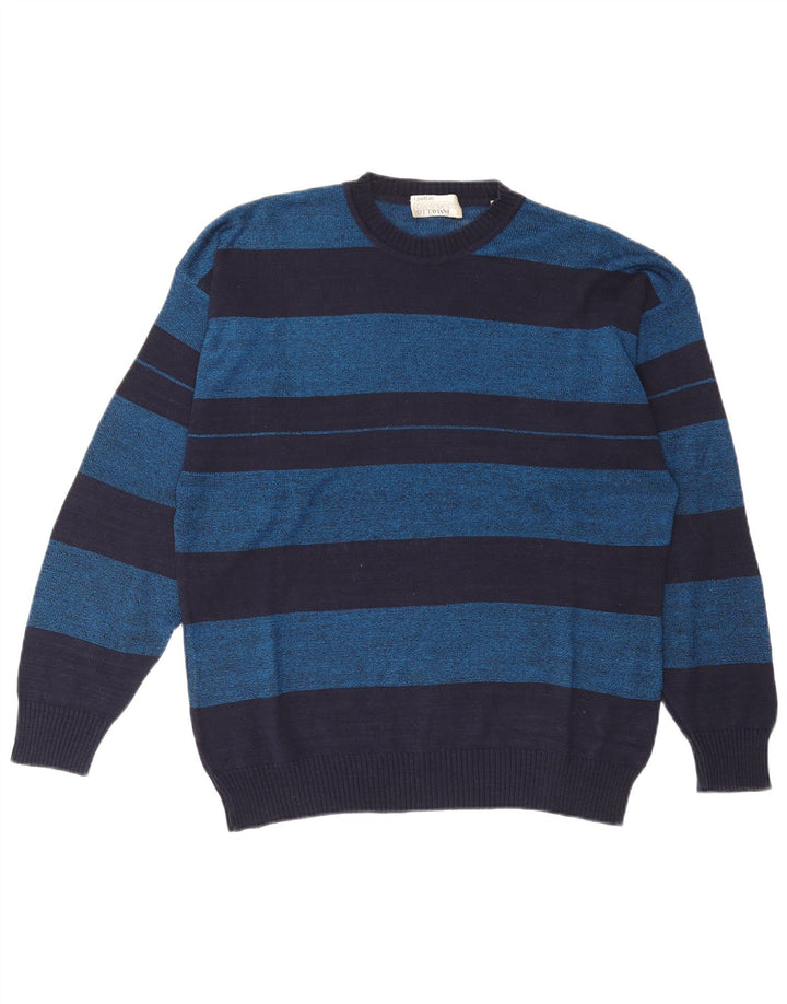 Gianfranco Ottaviani Maglione Maglione Girocollo Uomo IT 50 Medio Blu Navy