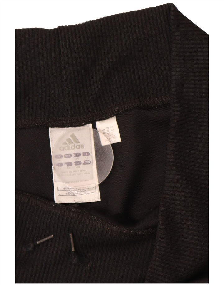 Pantaloni da tuta da donna ADIDAS UK 16 Large Nero Poliestere