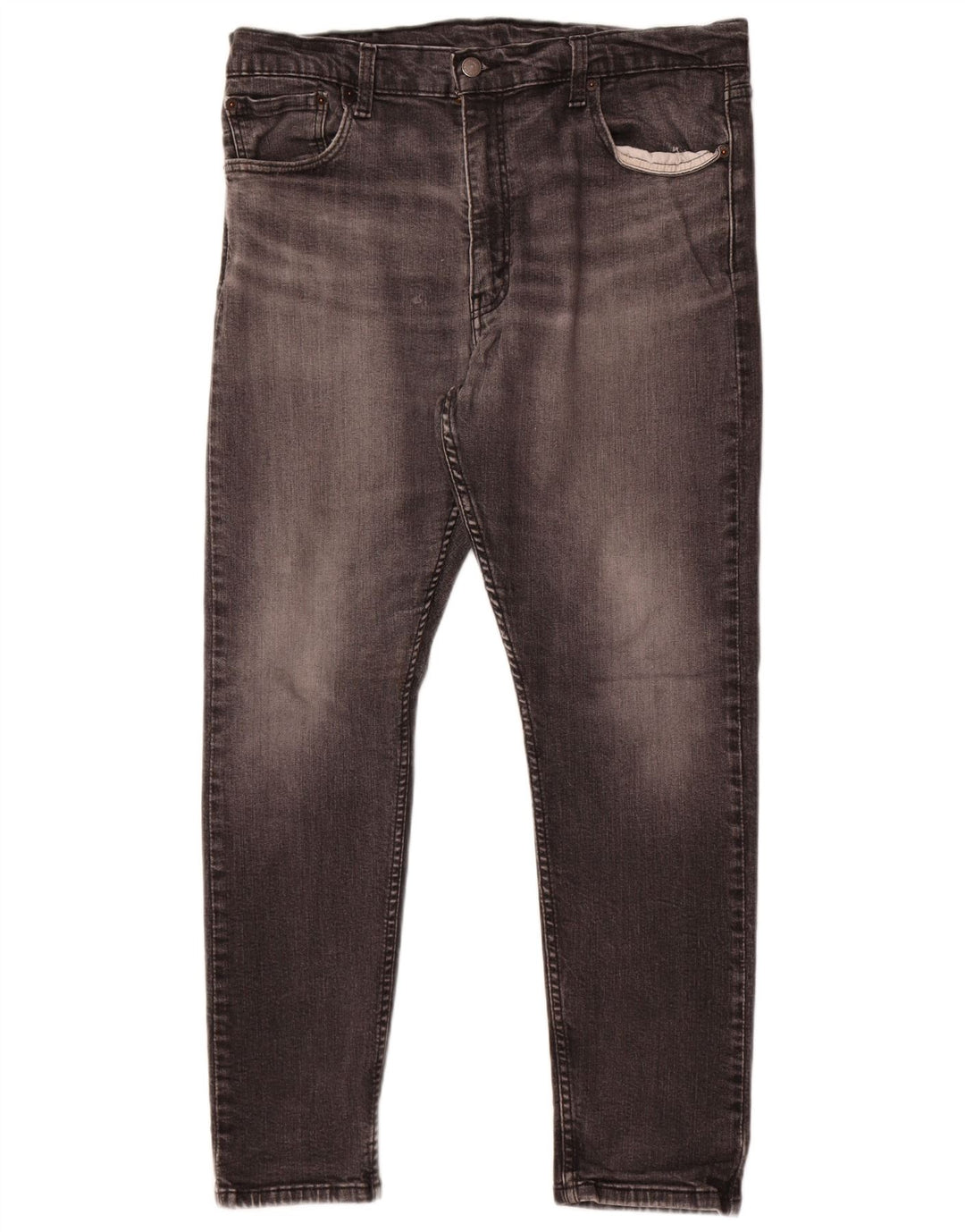 Levi's Uomo 512 Jeans affusolati slim W38 L30 Cotone grigio