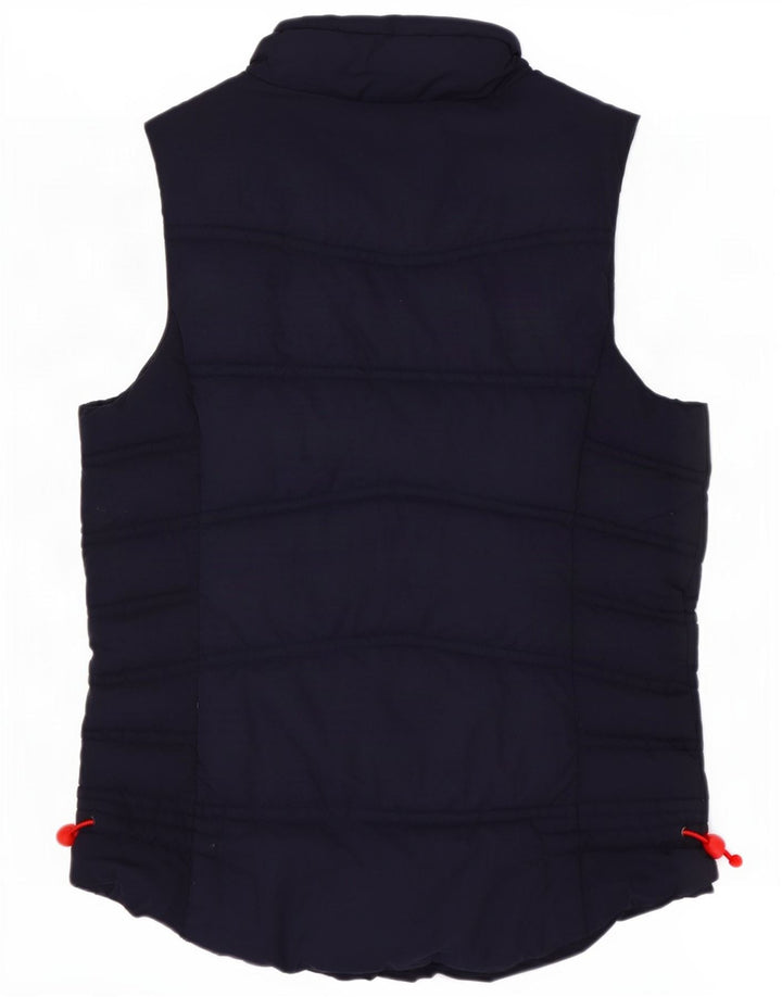 Gilet imbottito da donna Weird Fish UK 8 piccolo poliestere blu navy