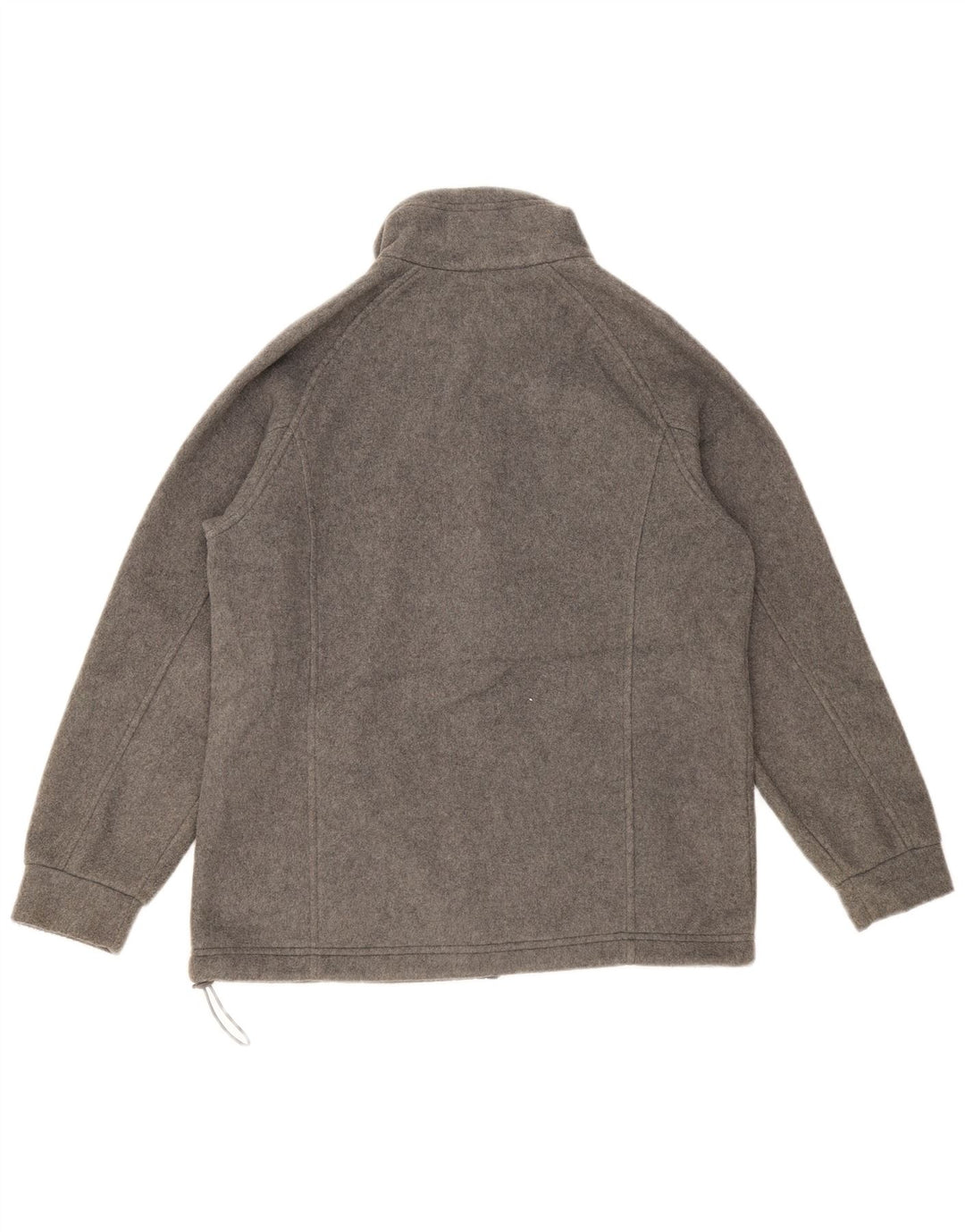 Giacca in pile oversize da donna Marks & Spencer UK 10 Small Poliestere grigio