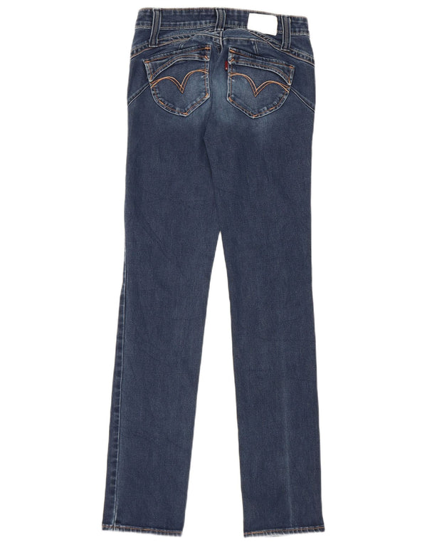Jeans dritti Demi Curve da donna Levi's W26 L32 cotone blu