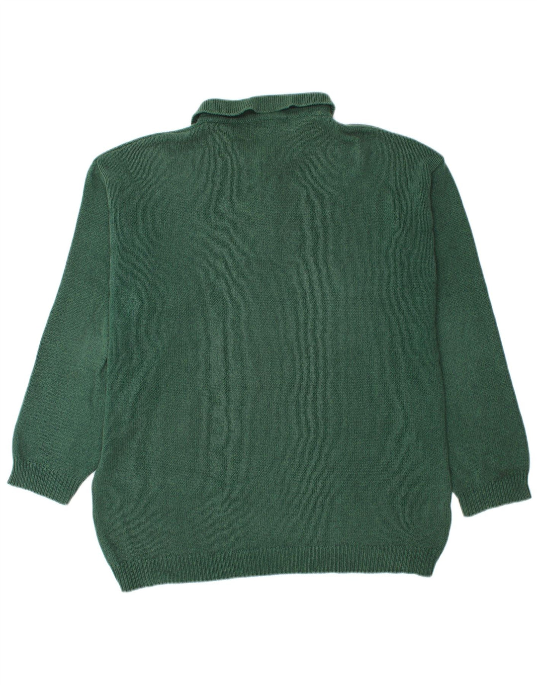 Maglione maglione collo alto da uomo BASIC 2XL cotone verde