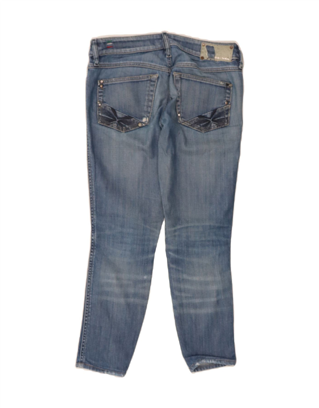 DIESEL Womens Lhela Slim Jeans W26 L25  Blue Cotton Vintage Diesel and Second-Hand Diesel from Messina Hembry 