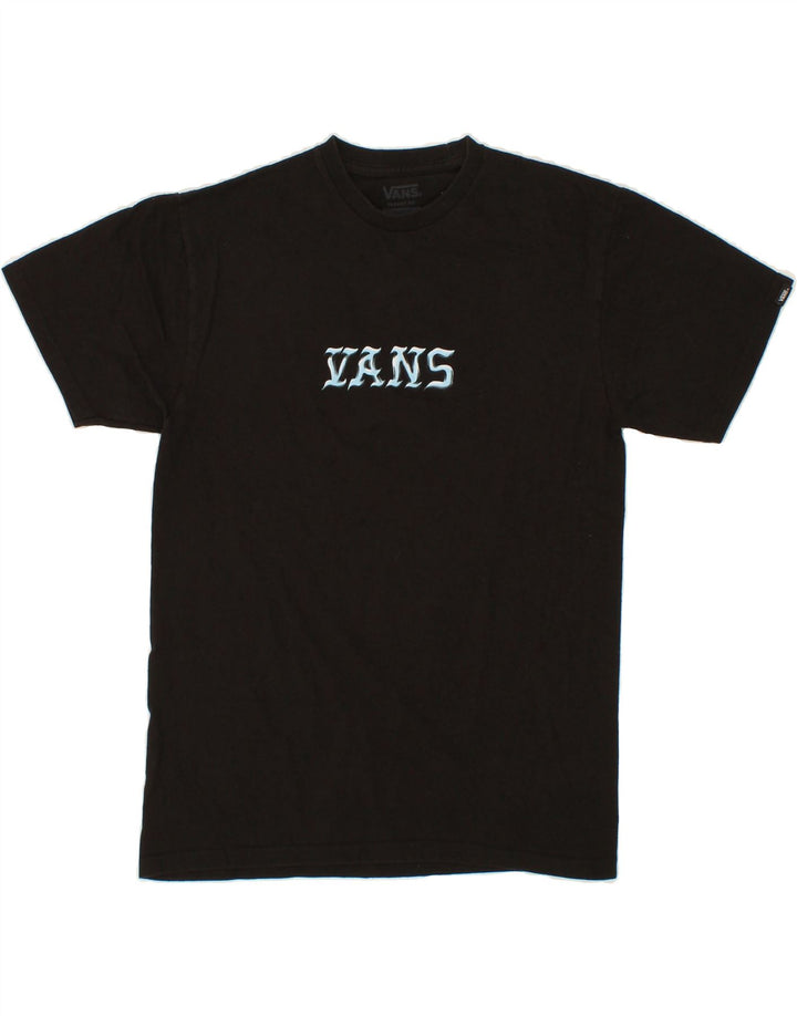 VANS Womens Classic Fit Graphic T-Shirt Top Medium Black Cotton Vintage Vans and Second-Hand Vans from Messina Hembry 