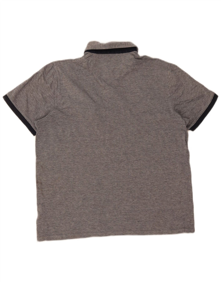 Polo da uomo TED BAKER taglia 5 XL in cotone grigio