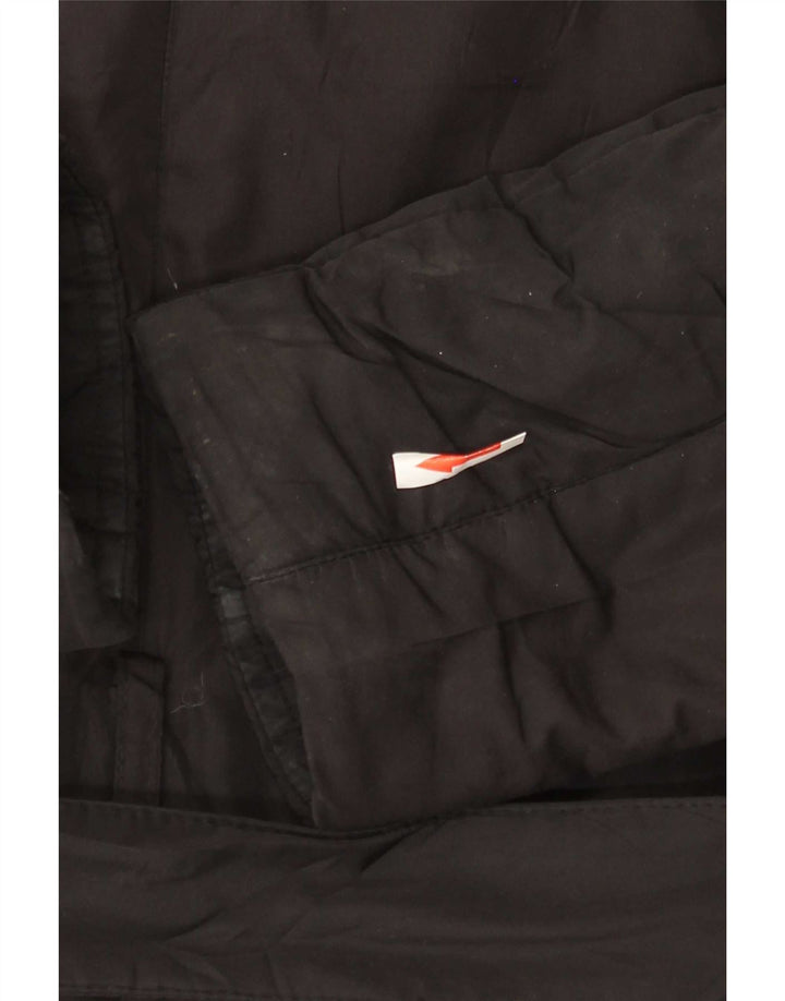 Soprabito trapuntato da donna M&Co UK 14 grande nero
