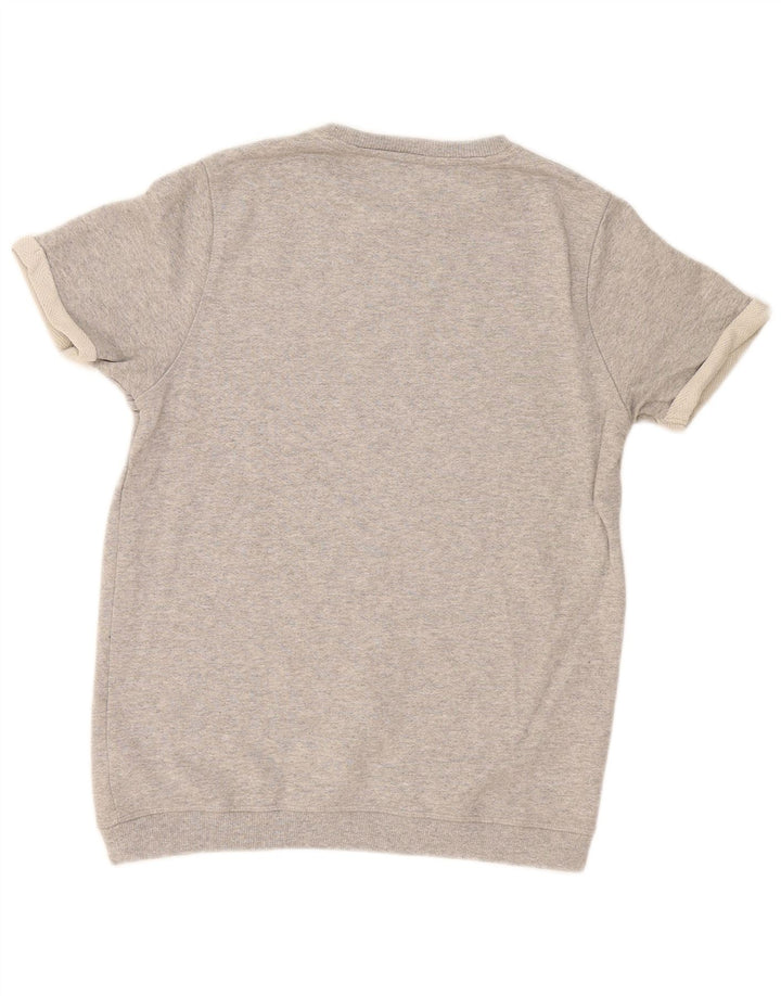 Jack & Jones Felpa grafica da uomo Maglione grigio medio chiazzato