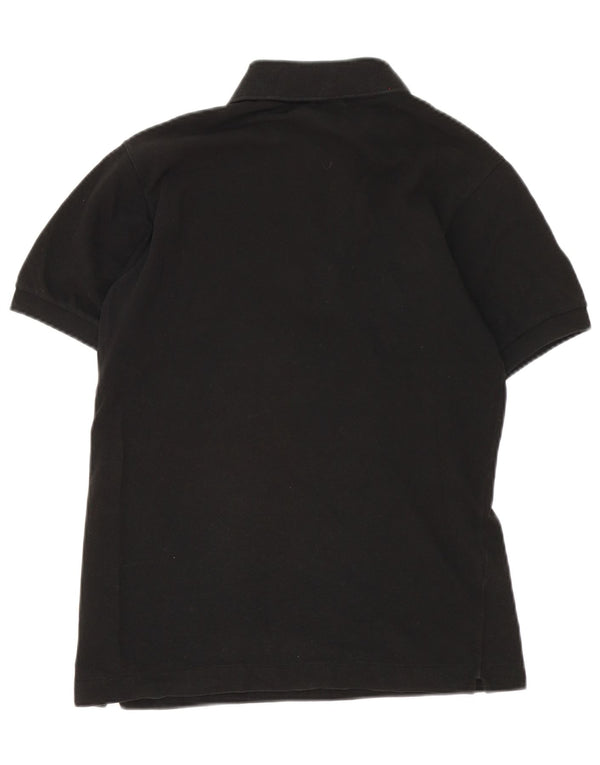 Polo da uomo Lacoste taglia 2 XS in cotone nero