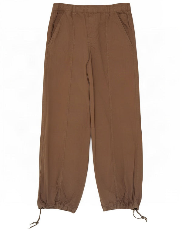 Pantaloni larghi a vita alta da donna Zara XS W24 L29 Beige